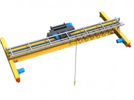 Кран мостовой опорный электрический однобалочный г/п 1-5 т, пролет до 16.5 м